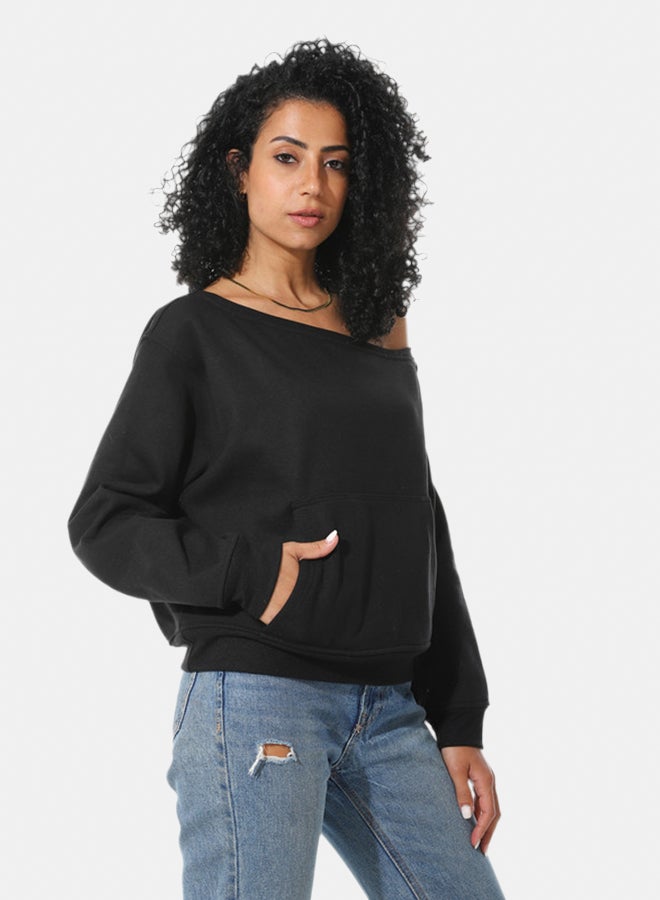 Azul One Off-Shoulder Sweat-Shirt - Image 1